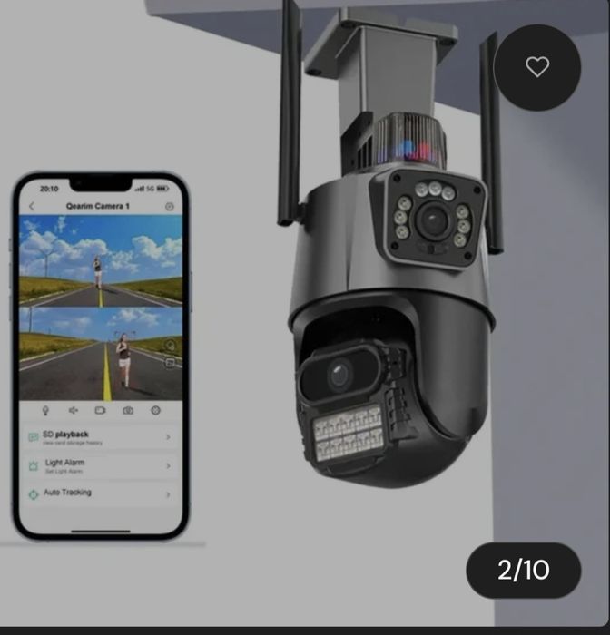 Cameră de supraveghere inteligentă duală Jortan JT-9687 PRO
