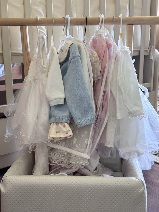 Гардероб для девочки до 6 месяцов