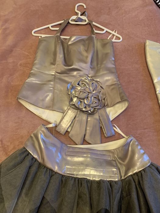 Rochie argintie ocazie