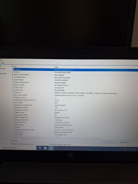 Laptop HP ProBook 450 G1, i5-4200M, 8 GB,  ssd 120 GB, 15.6"
