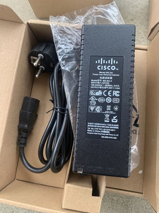 Alimentator Poe Cisco Meraki