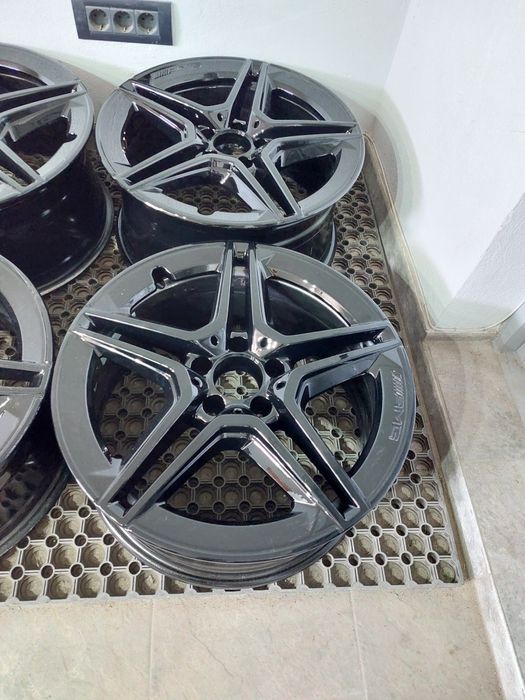 O janta / Set jante 18 originale Mercedes clasa C w205 facelift AMG / C coupe c205 / Cabrio a205
