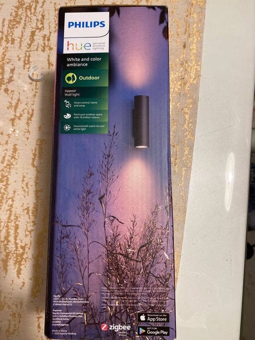 Philips Hue aplică exterior