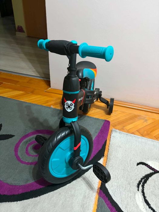 Biciclleta Tiny Scout 4 in 1