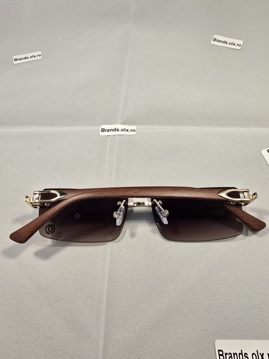 Ochelari de soare Cartier Horn, lentila maro