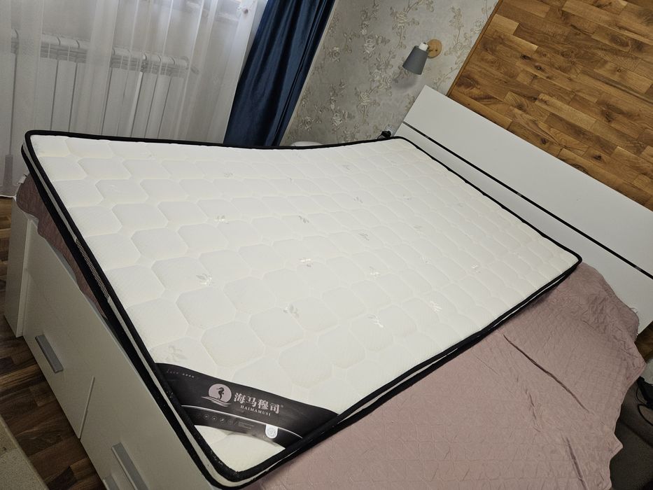 Vând 2 saltele ortopedice,  bambus, 5 cm