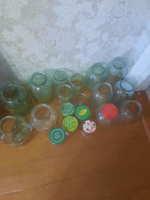 Банки стеклянные, закаточные