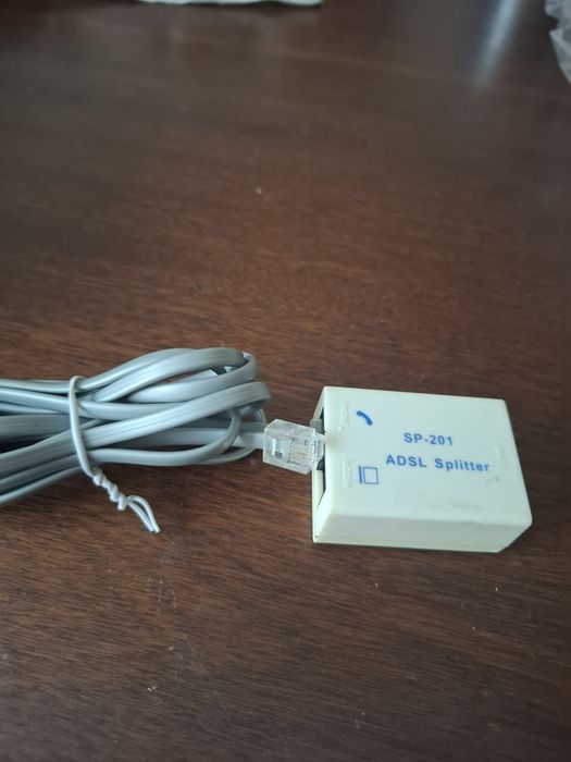 Сплиттер ADSL сетевой фильтр с кабелем