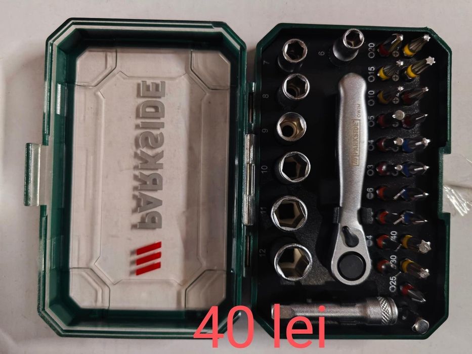 Trusa Set tubulare parkside