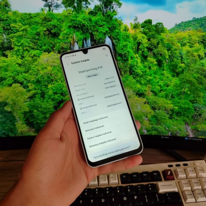 Samsung A16 sotiladi dastavka bor