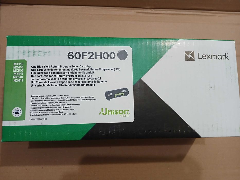Тонер Касета Lexmark 60F2HOO /Нова/