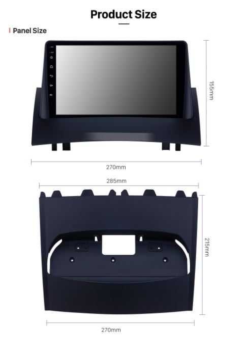 Navigatie Renault Megane2, 2002/2009, 8Core, 2+32, CarPlay, 4G