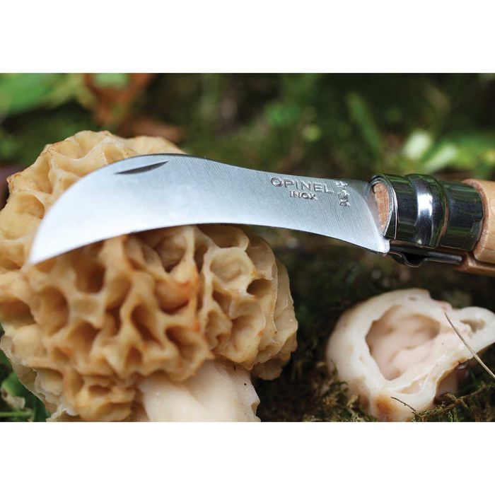 OPINEL нож за гъби ОПИНЕЛ N°08 Mushroom гъбарски нож с четка