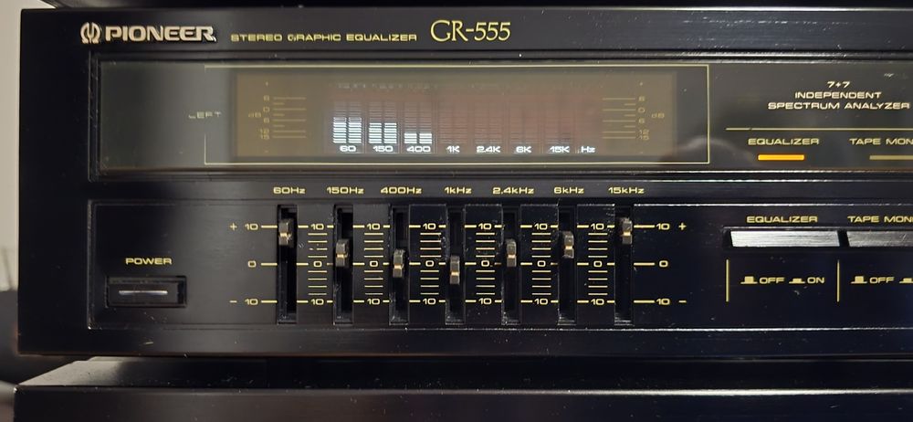 Pioneer gr-555 Еквалайзер
