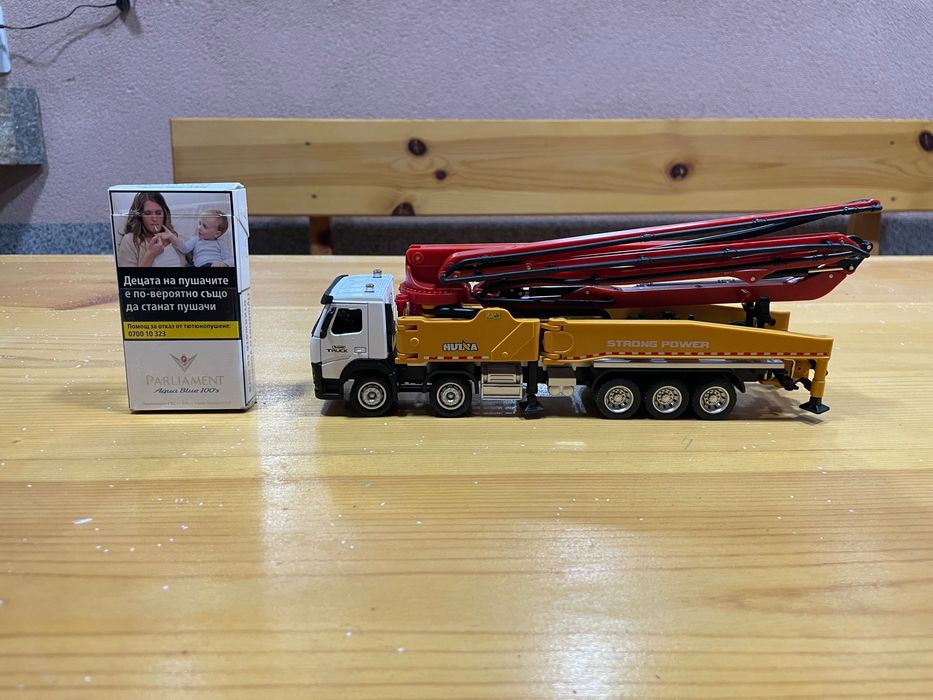 Метални бетон помпи макети 1:50