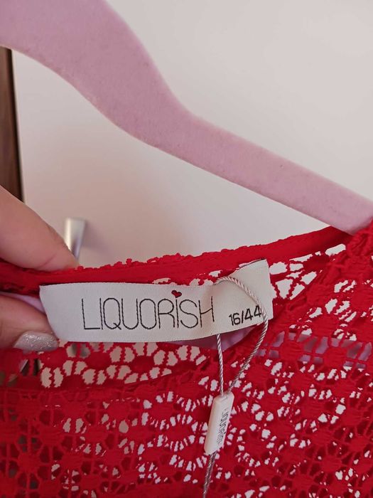 Червена рокля   S размер