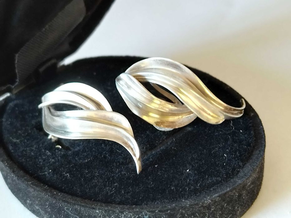 Vechi cercei argint disigner KRYPELL