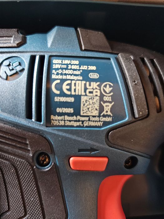 Set filetante Bosch gdx18v 200+gsr18v 55