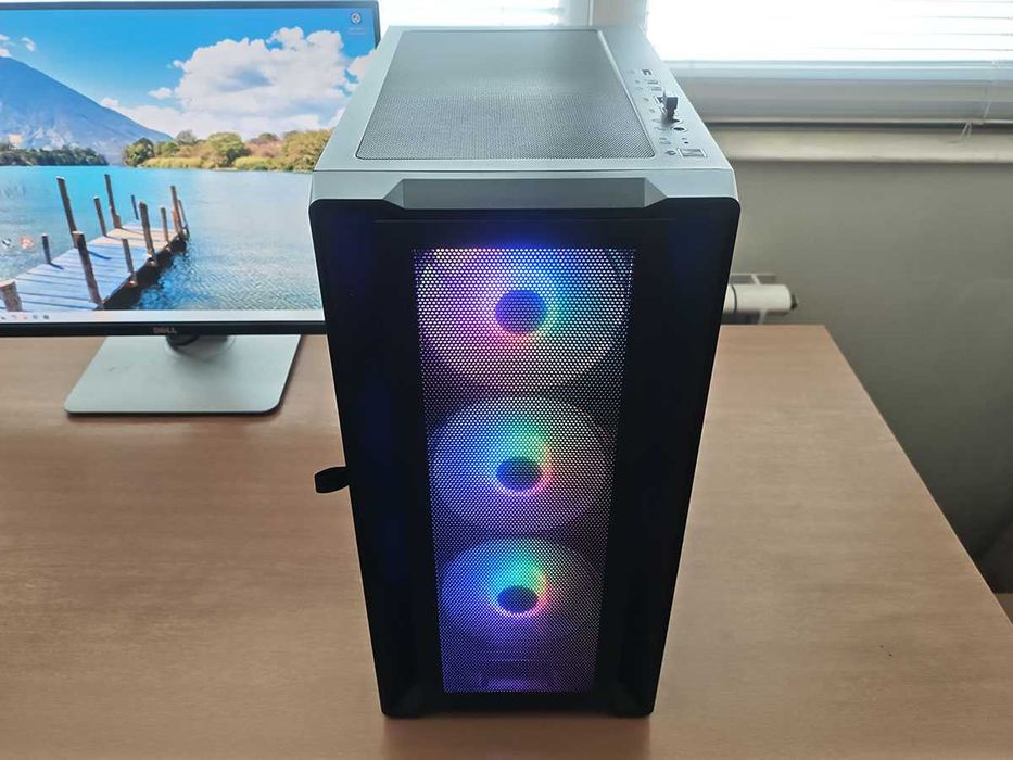 Геймърски компютър, Rtx 3060Ti, Ryzen 5500, 32gb Ram, 1tb Nvme ssd