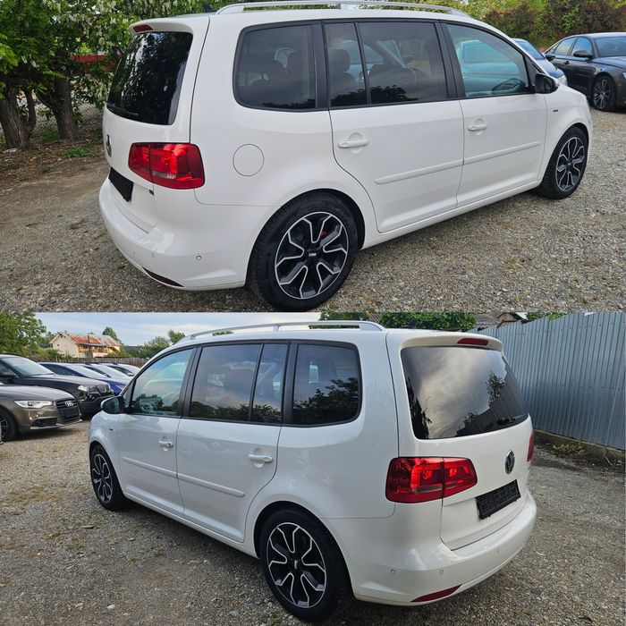 Vw Touran Highline 2013 ~2.0d 140 Cp /7 Locuri/Klima/Senz park 360°/Navi/Bi xenon/Camwra/Led/Piele/Life Edition