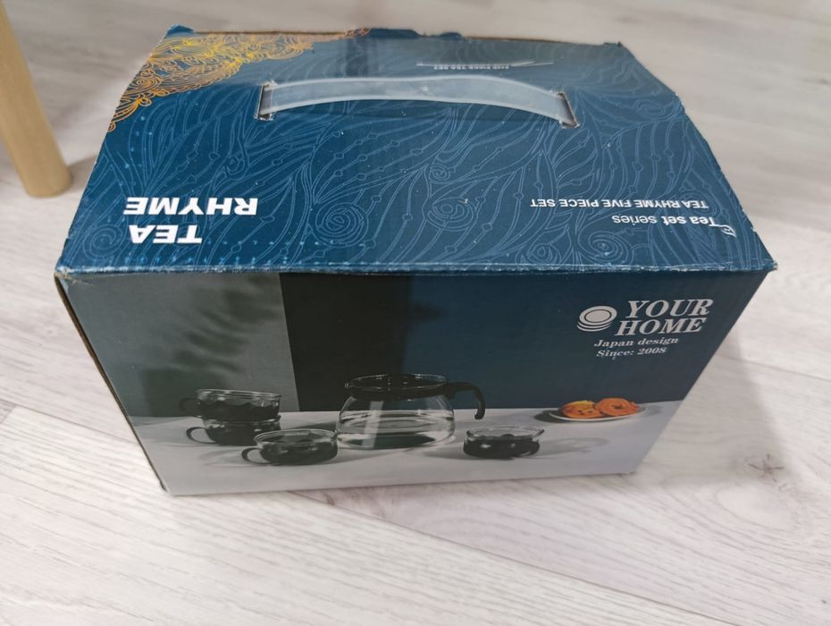 Набор посуды кружки чайник сервиз