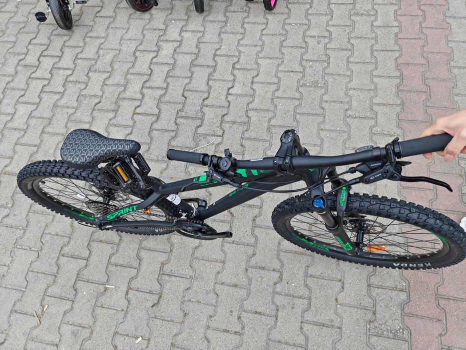 Промо велосипед 26" Sprint PRIMUS черен/зелен