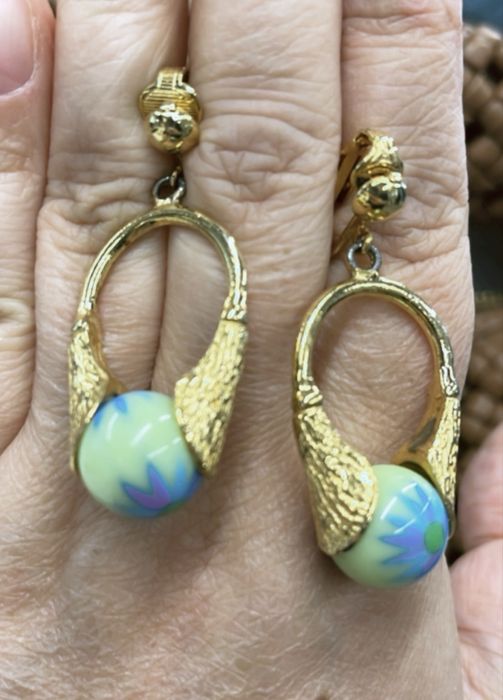 Клипсы под винтаж