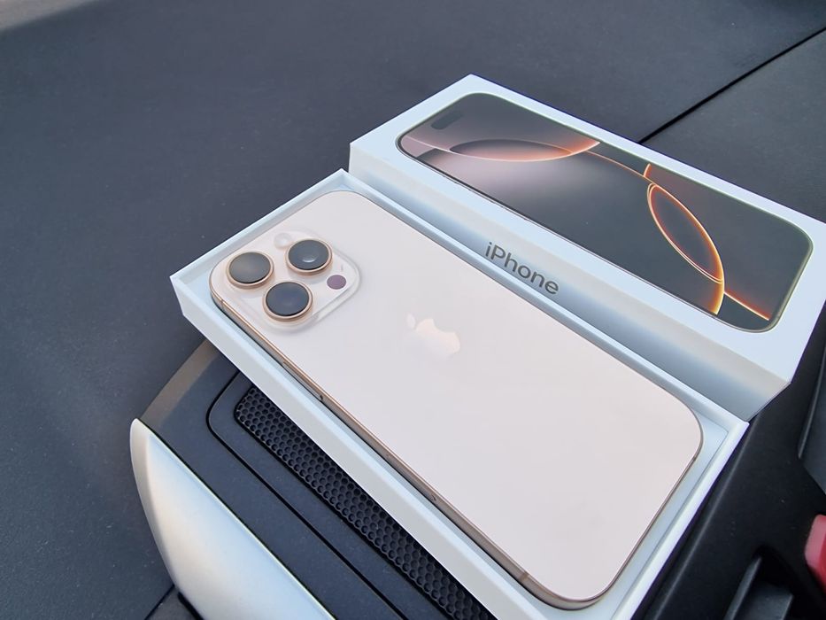VAND IPHONE 16 PRO 128GB  - ca nou impecabil. FULL Box
