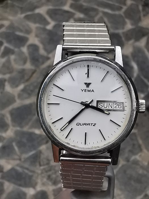 Ceas YEMA -Quartz 7 rubine -34 mm