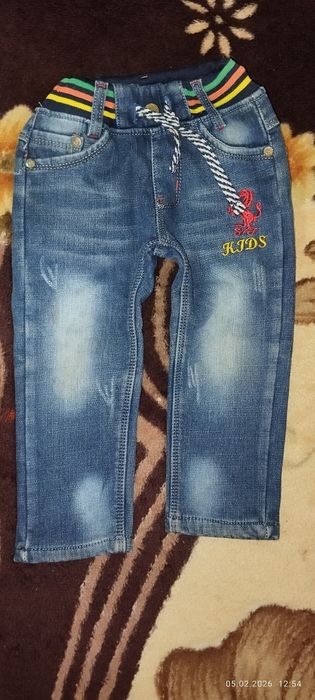 Продам детские теплые джинсы на зиму