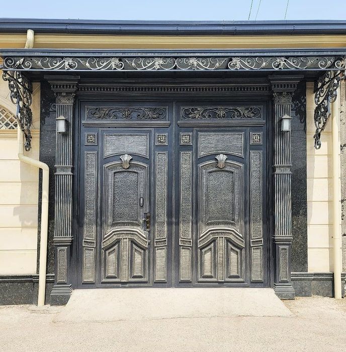 Darvoza, temir eshik, panjara va perillalar yasaymiz.