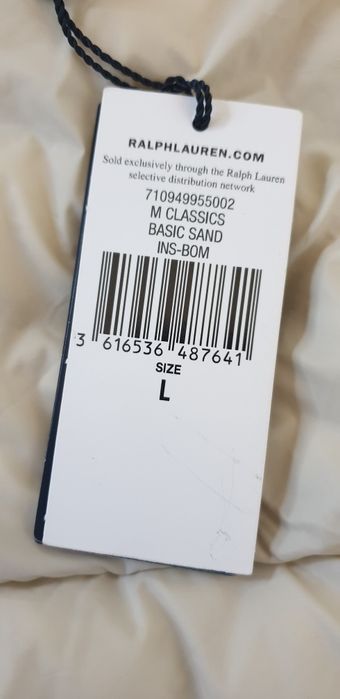 POLO Ralph Lauren Performance Jacket / L НОВО! ОРИГИНАЛ! Мъжко Яке