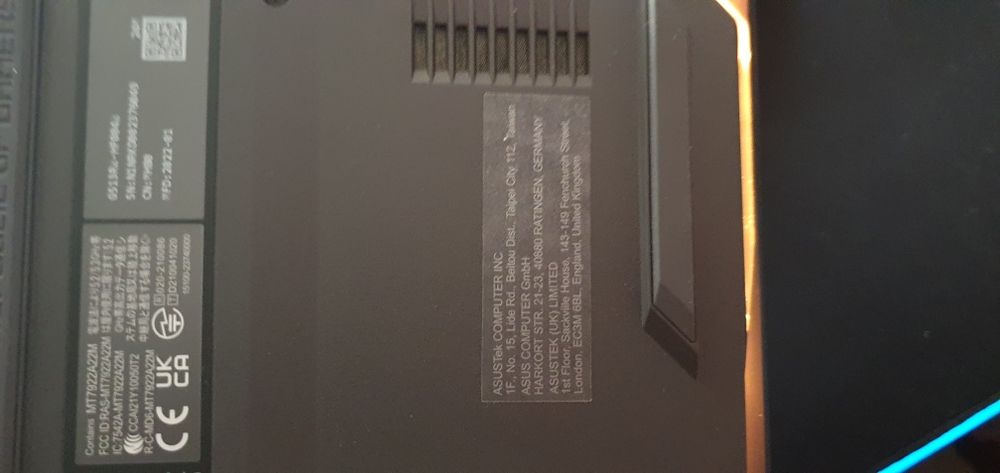 GAME-BOOK Asus rog strix G 15,1 Terabyte