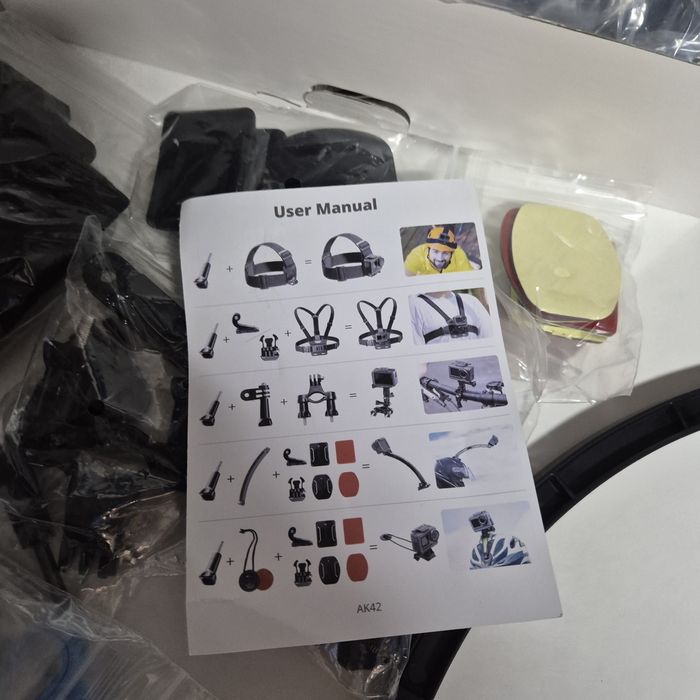 ПромоЦена!AKASO Комплект аксесоари  Kit  за екшън камери.