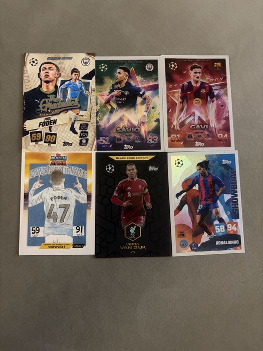 Match attax карти