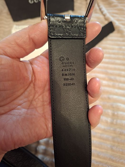 Кожаный ремень GUCCI