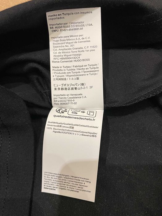 Оригинална Hugo Boss Тениска Talboa Lotus 2 , уголемена, размер: L