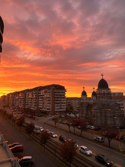 Apartament premium 2 camere cu terasă panoramică și apusuri spectaculoase, complet mobilat și utilat, Luceafărul Oradea