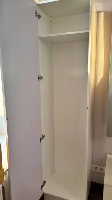 Шкаф белый (200×50×40)