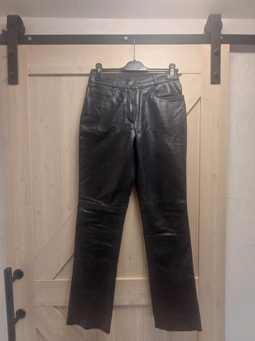 Pantaloni piele naturala