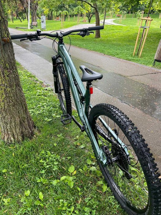 Bicicletă full suspension Rockrider MTB feel 700S, mărimea L