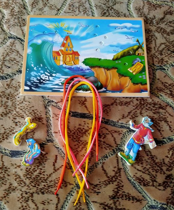 Игра - шнуровка (новая)