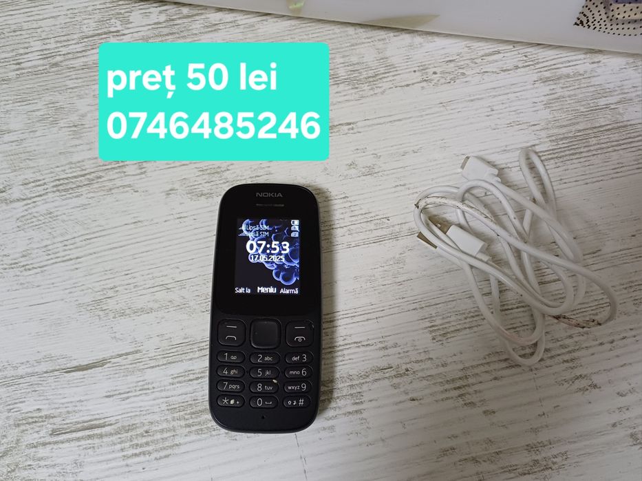 Telefon Nokia cu butoane preț 50 lei