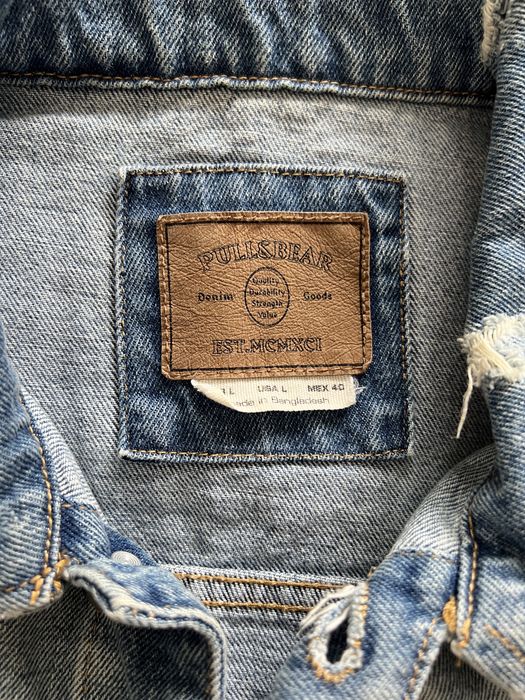 Geaca de blugi Bershka marimea L