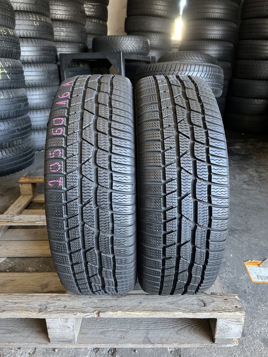2 anvelope de iarna 205/60/16 Continental 8.5 mm DOT 2024!