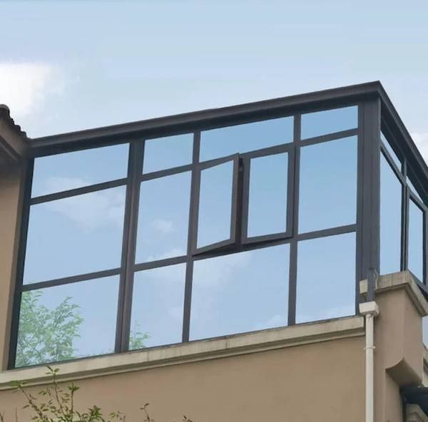 Тонировка окон. Солнцезащитная зеркальная пленка, плёнка на окна