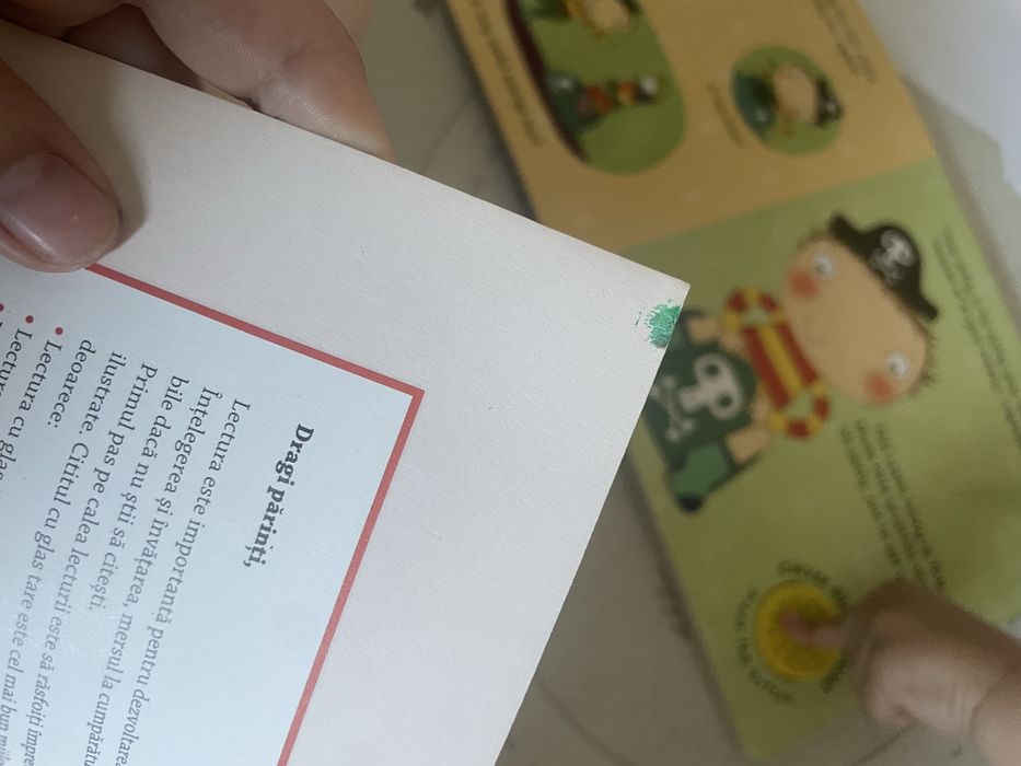 Oliță BabyBjörn Smart Potty verde pastel - NOUĂ / Nefolosită si Carti Potty Training