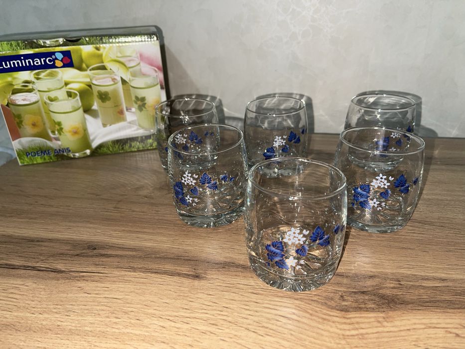НОВЫЕ Стаканы 6 штук