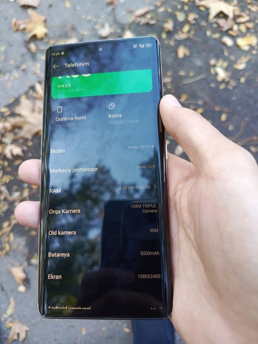 Infenix Zero 30 12/256 ideal