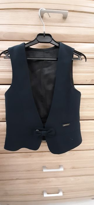 Школьное платье, брюки, жилет